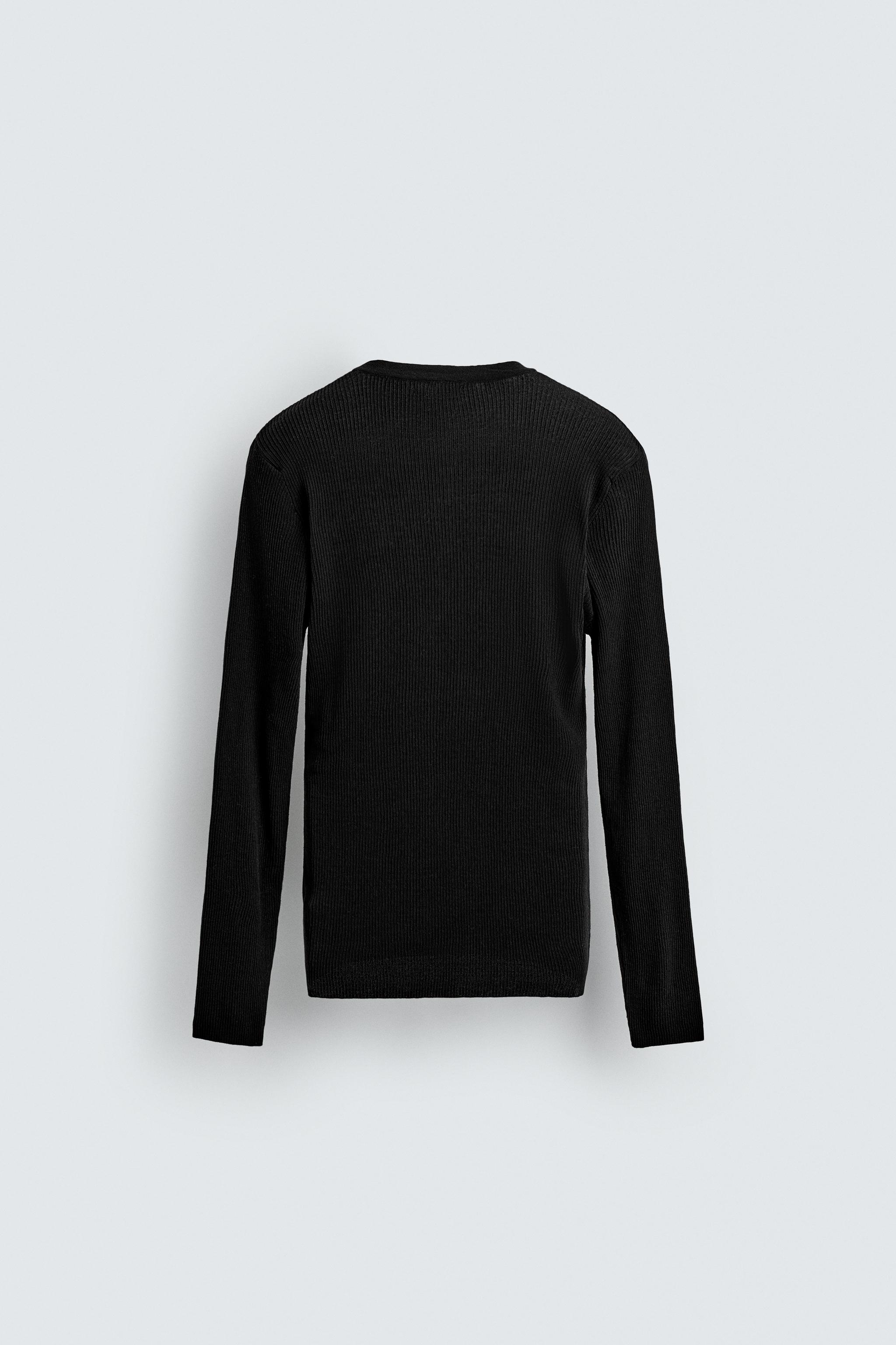 LIGHTWEIGHT GRANDAD COLLAR JUMPER